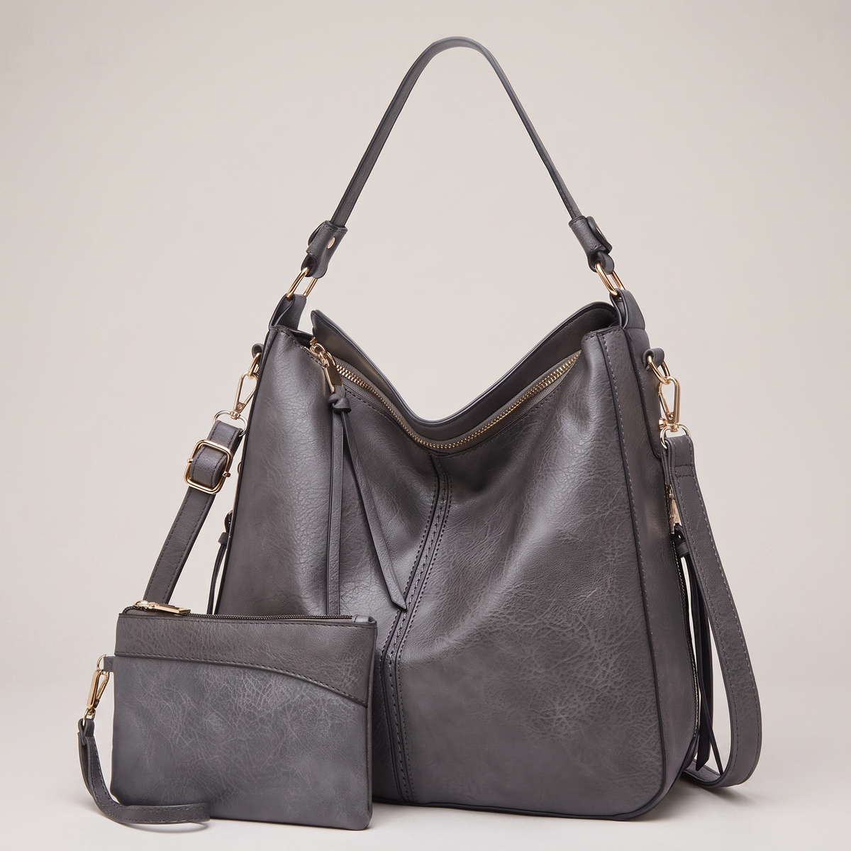 CAMELLIA skórzana torebka hobo