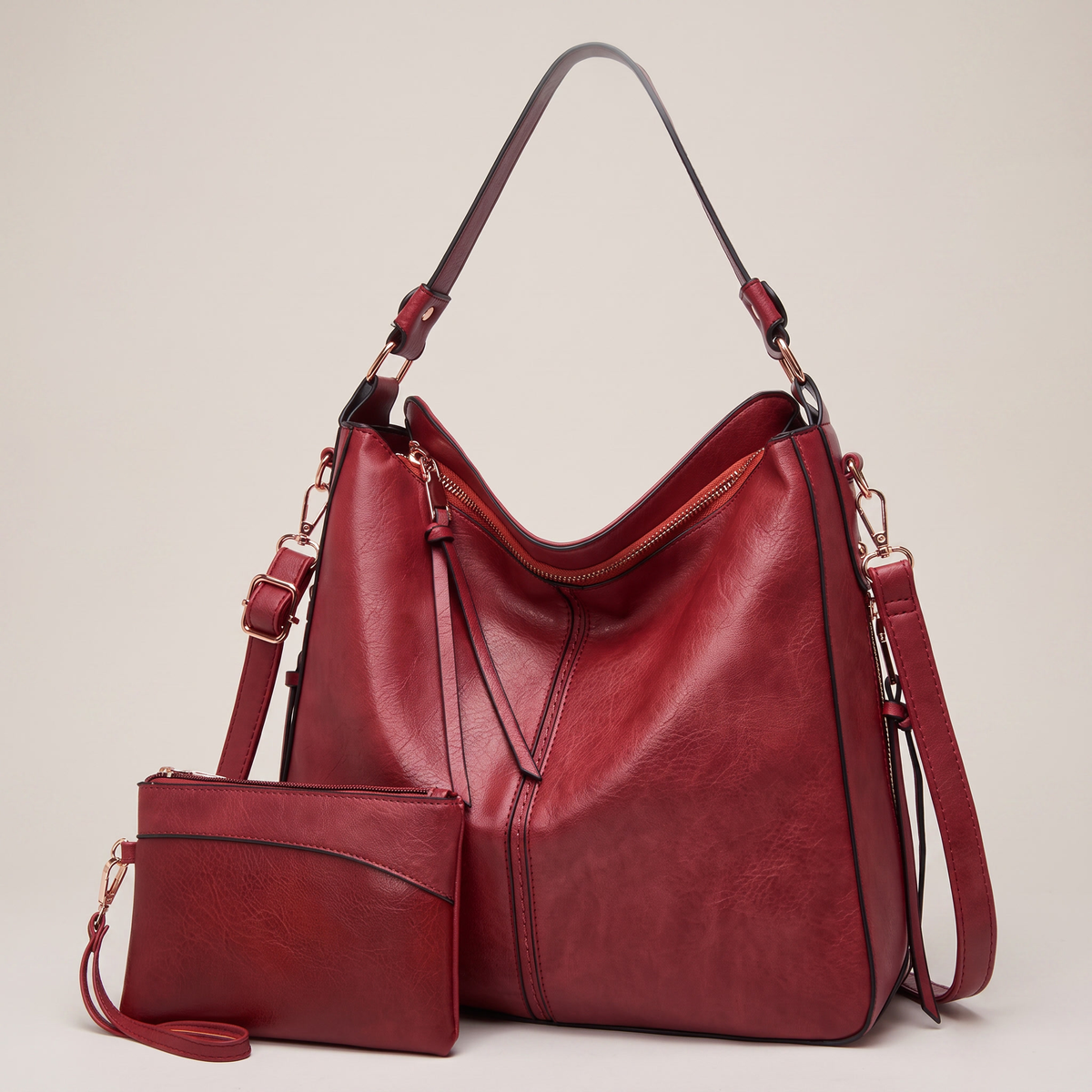 CAMELLIA skórzana torebka hobo