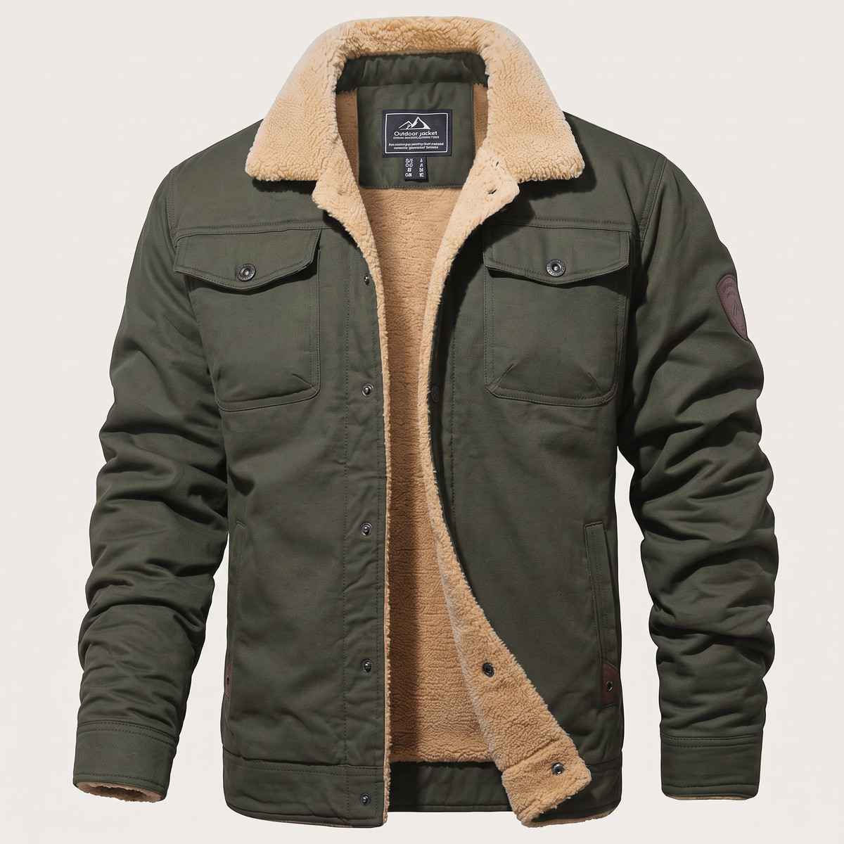 Casey – polarowa kurtka bomber