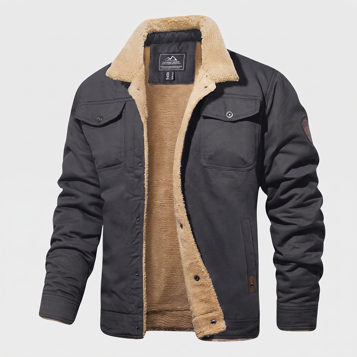 Casey – polarowa kurtka bomber