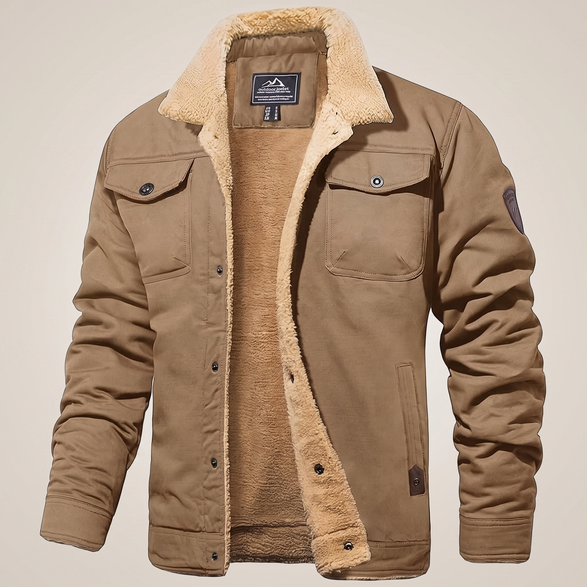 Casey – polarowa kurtka bomber
