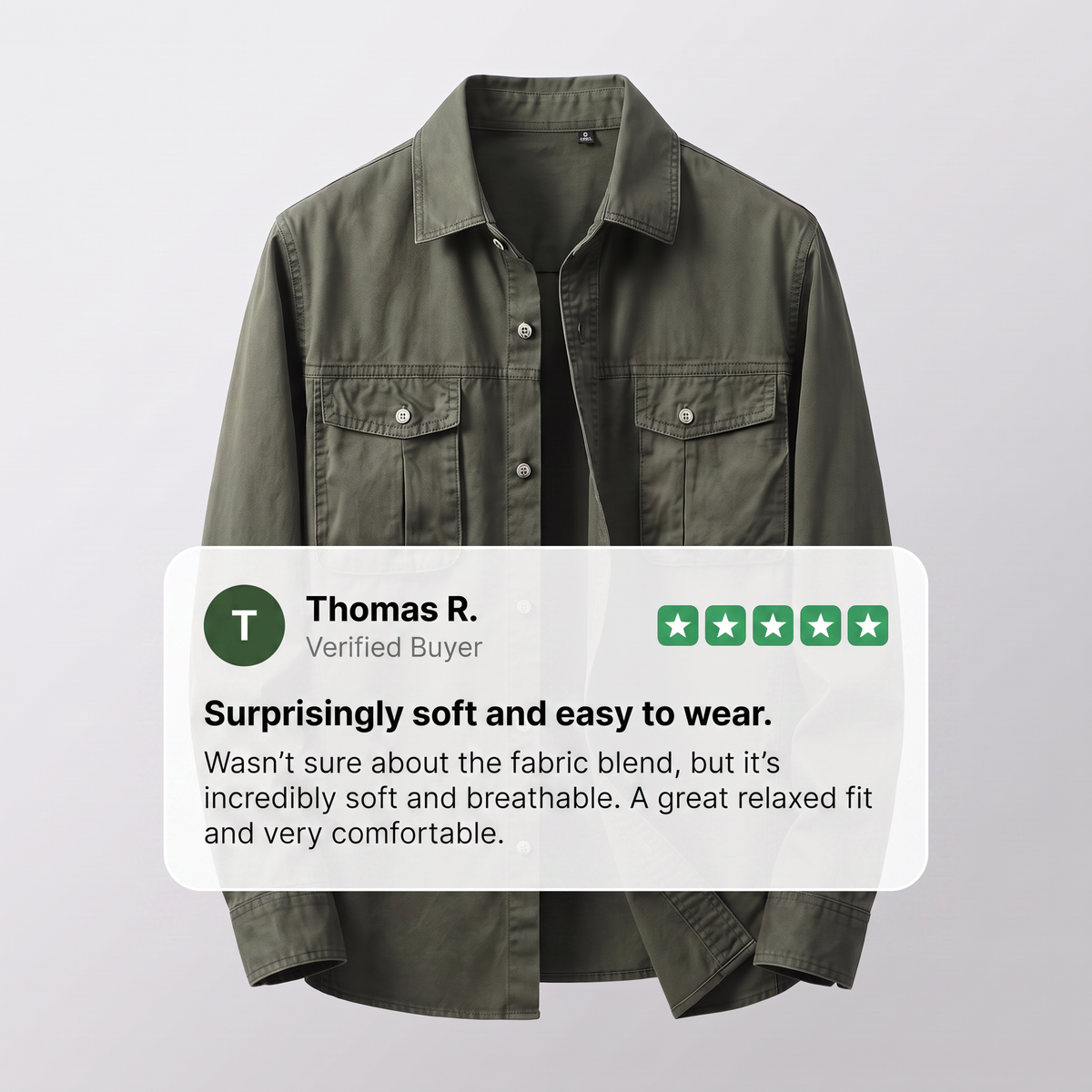 Corbin koszula overshirt z płótna
