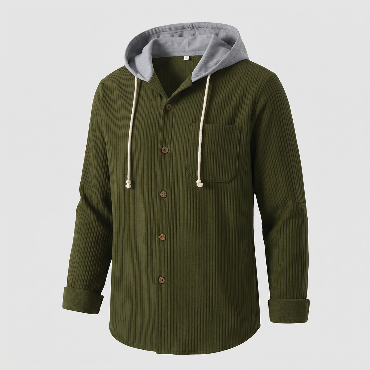 Dante – bluza z kapturem ze sztruksu