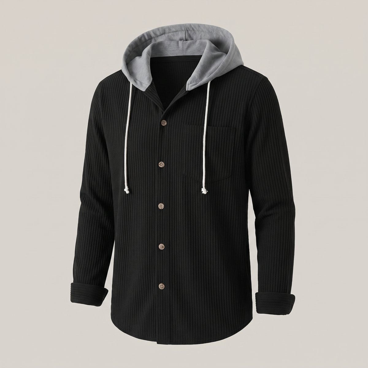 Dante – bluza z kapturem ze sztruksu
