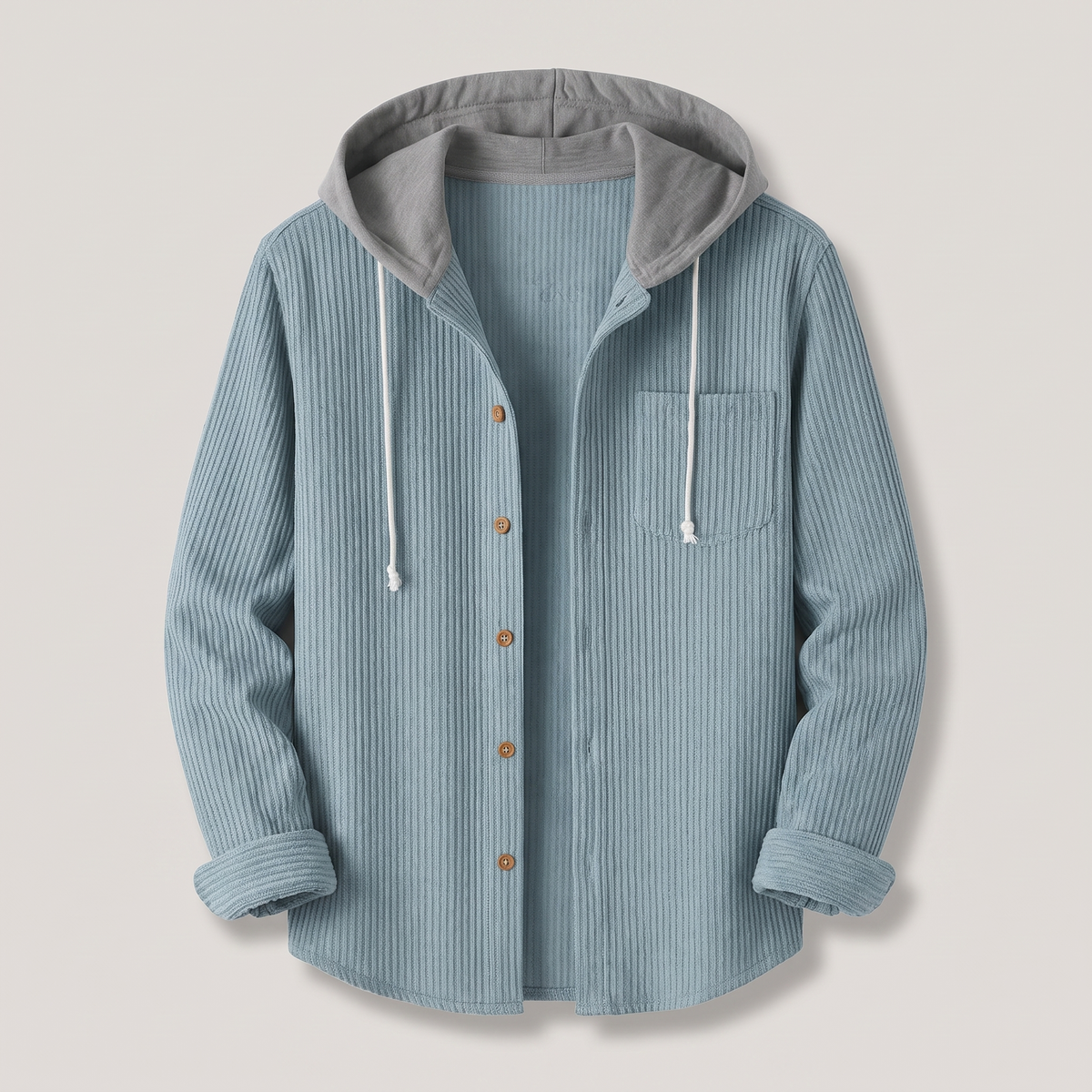 Dante – bluza z kapturem ze sztruksu