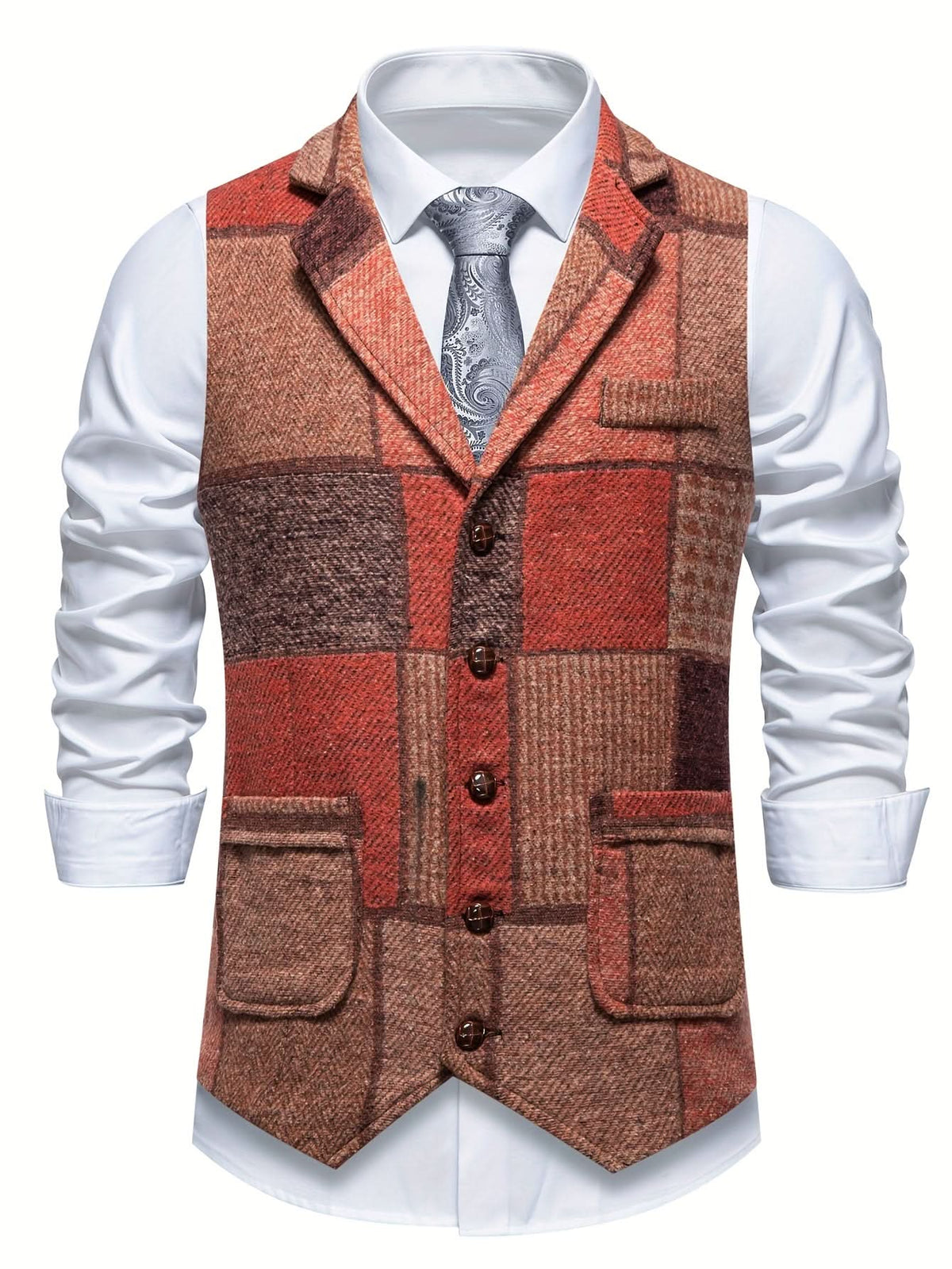 Kamizelka Caldwell Herringbone