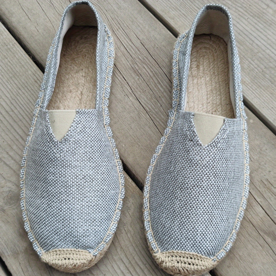 Violetta™ Eleganckie Z Plecioną Podeszwą Espadryle