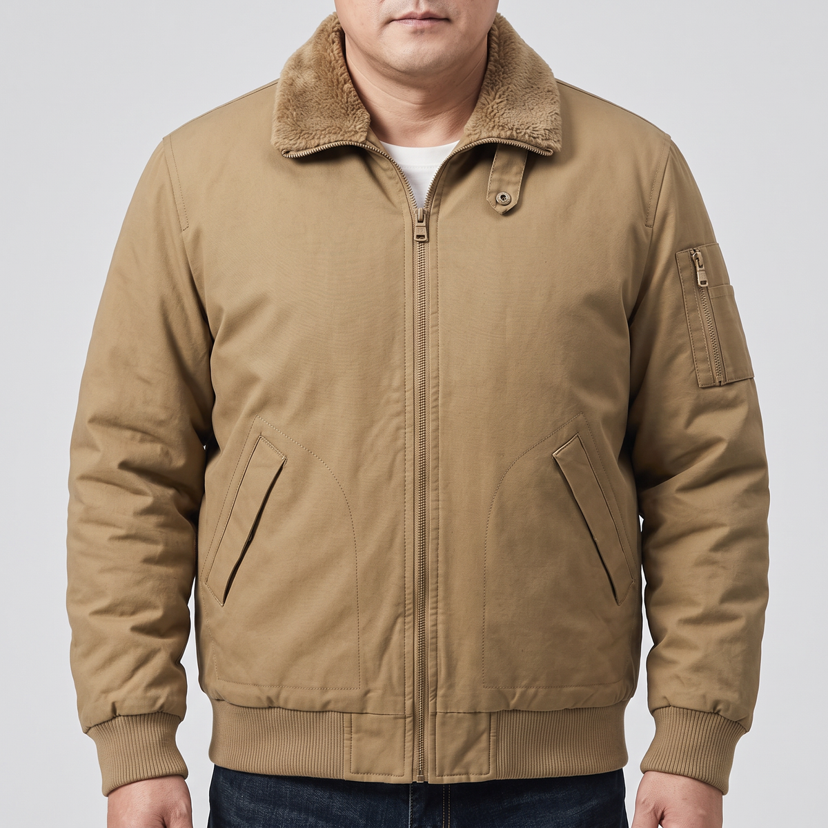 Graham – polarowa kurtka bomber
