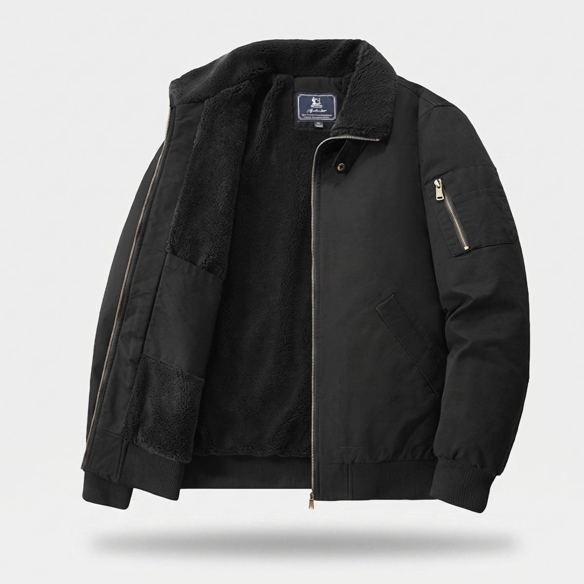 Graham – polarowa kurtka bomber