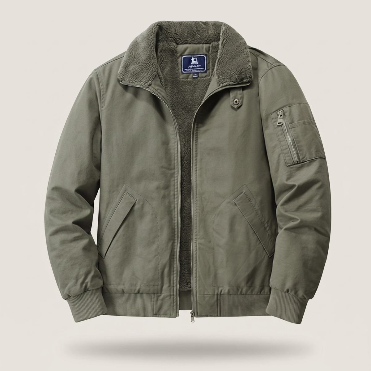 Graham – polarowa kurtka bomber