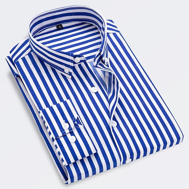 Lena™ Elegancka W Paski Koszula