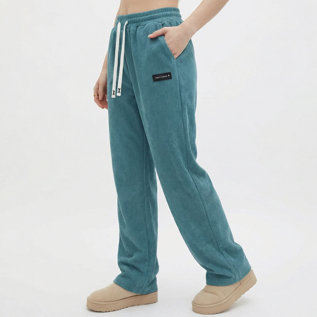 SELENE Sztruksowe joggery