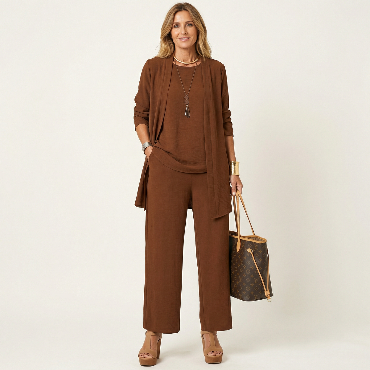 ZARA ELEGANCKI ZESTAW 3-CZĘŚCIOWY