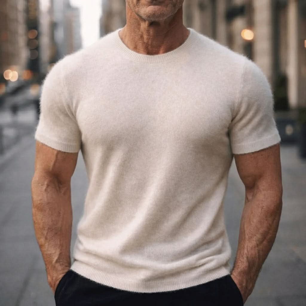 Robert – kaszmirowy T-shirt