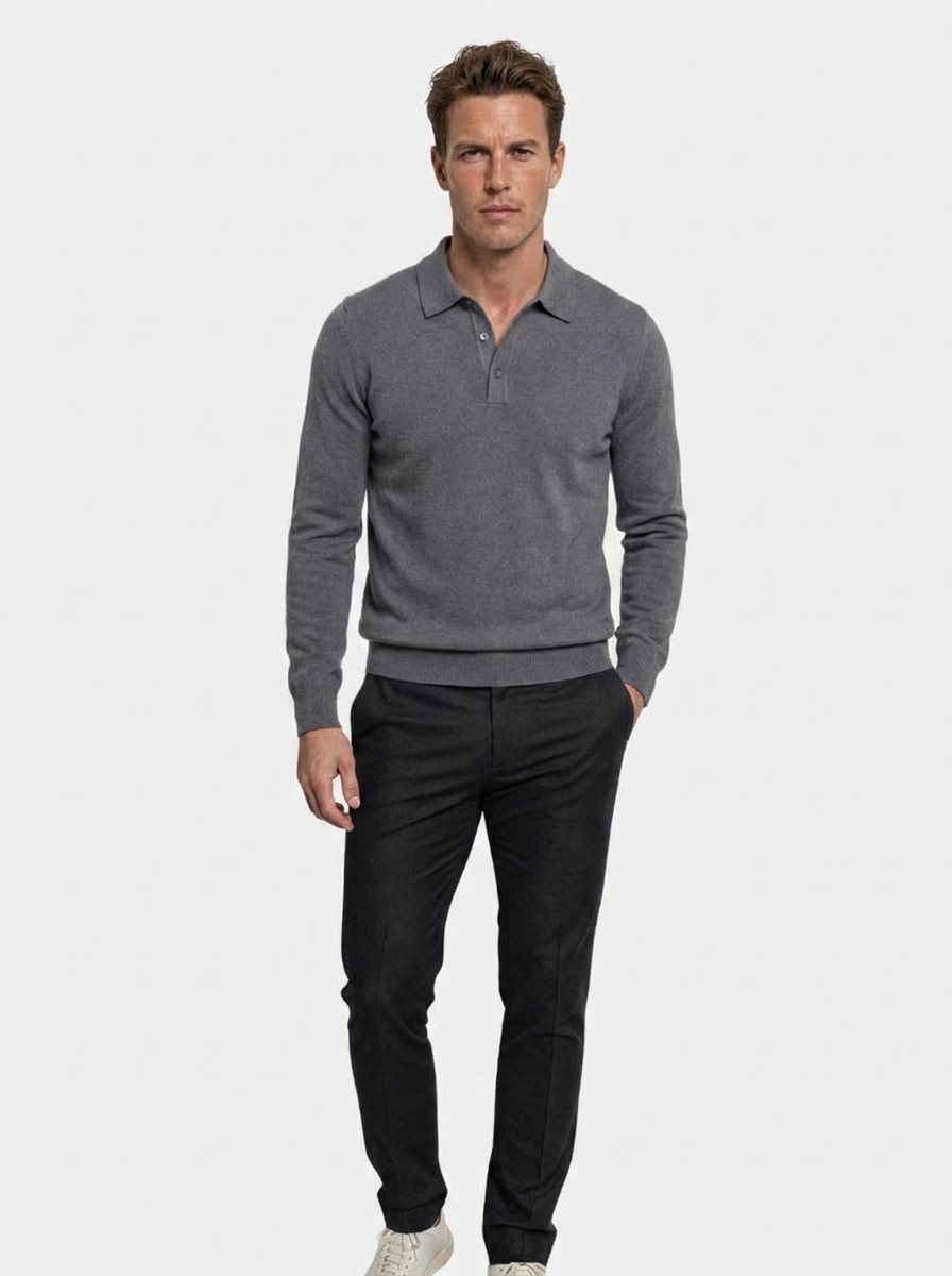 Aida™ Elegancki Polo Sweter