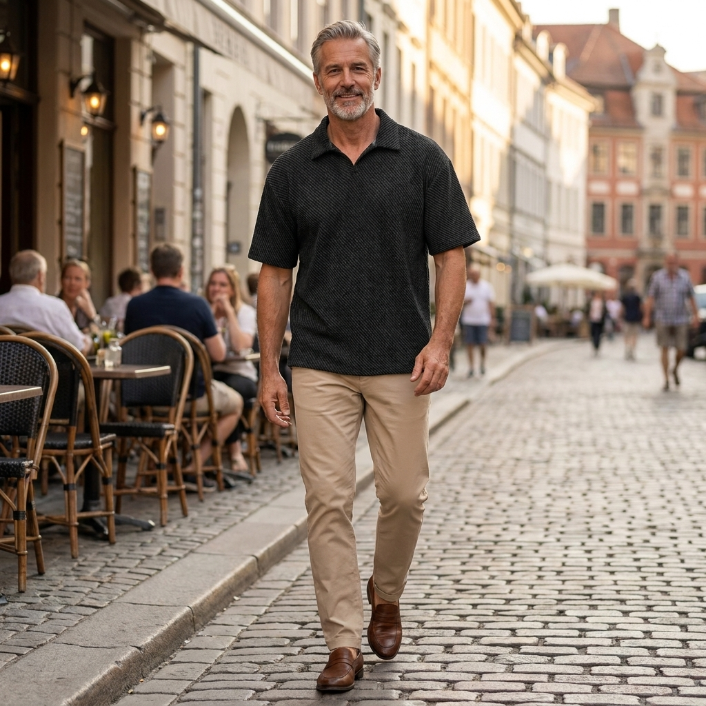 Portwell Klasyczne Dzianinowe Polo