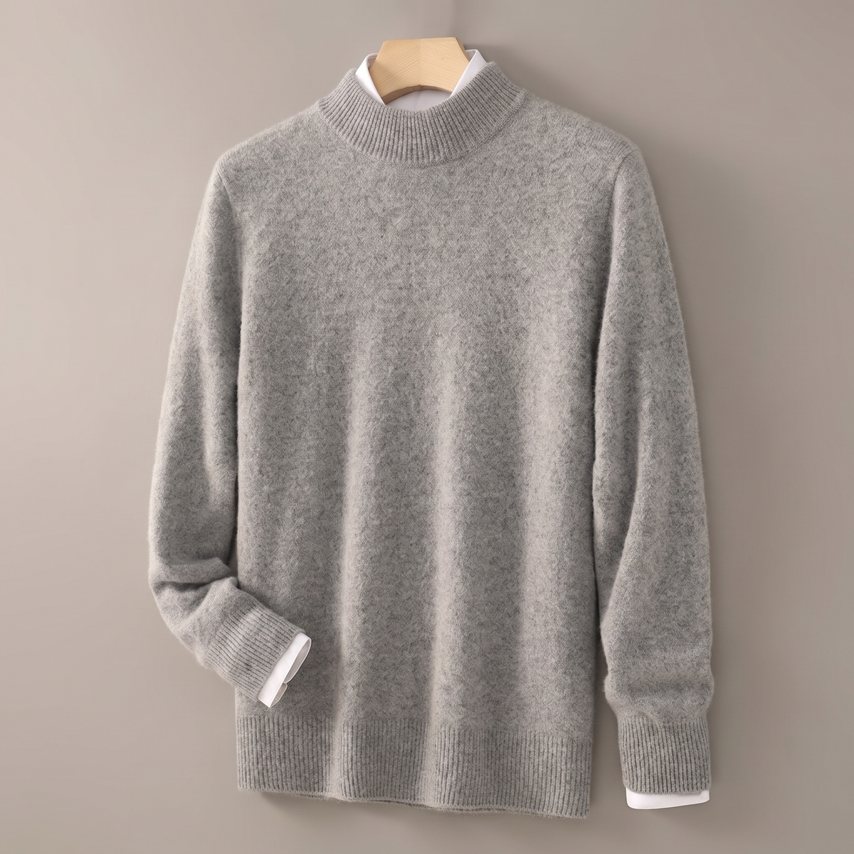 HARRINGTON gruby sweter z dzianiny
