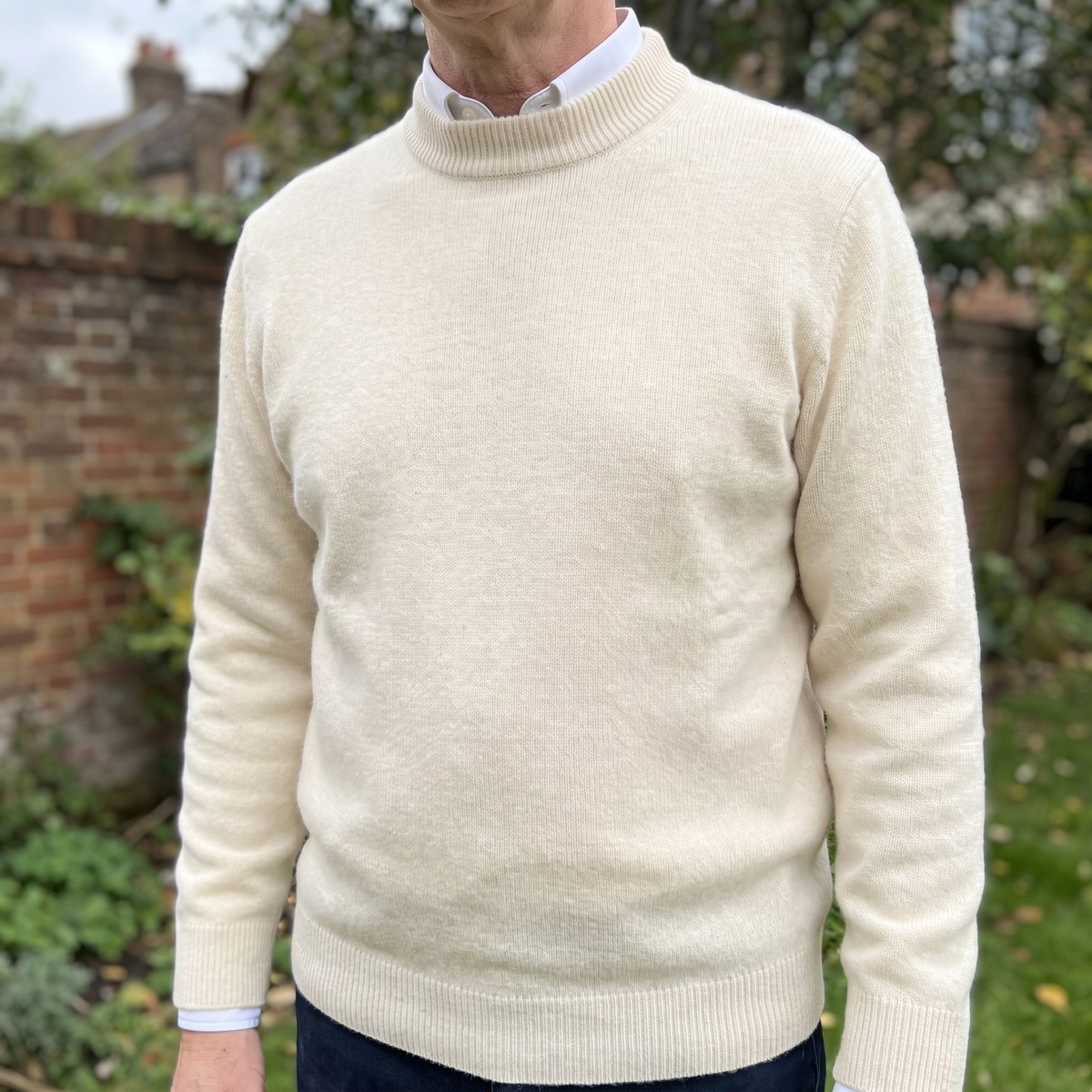 HARRINGTON gruby sweter z dzianiny