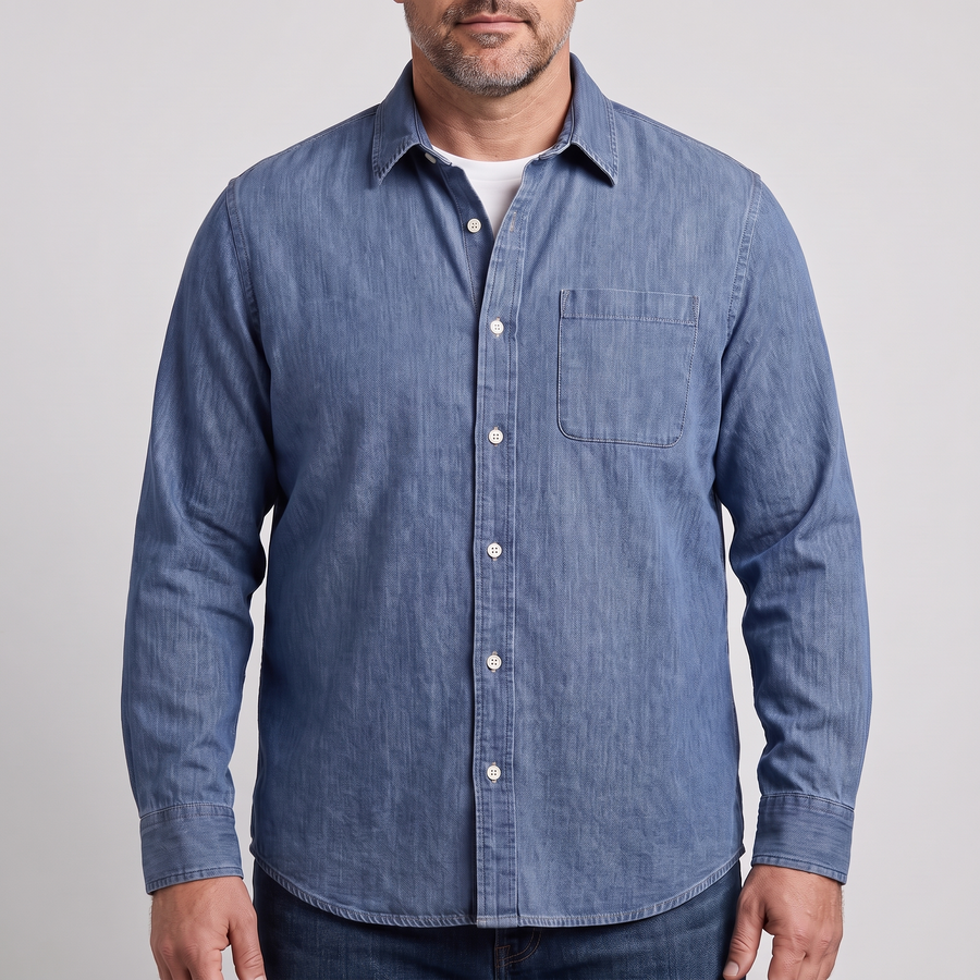 ALEXANDAR KOSZULA DENIM SIGNATURE