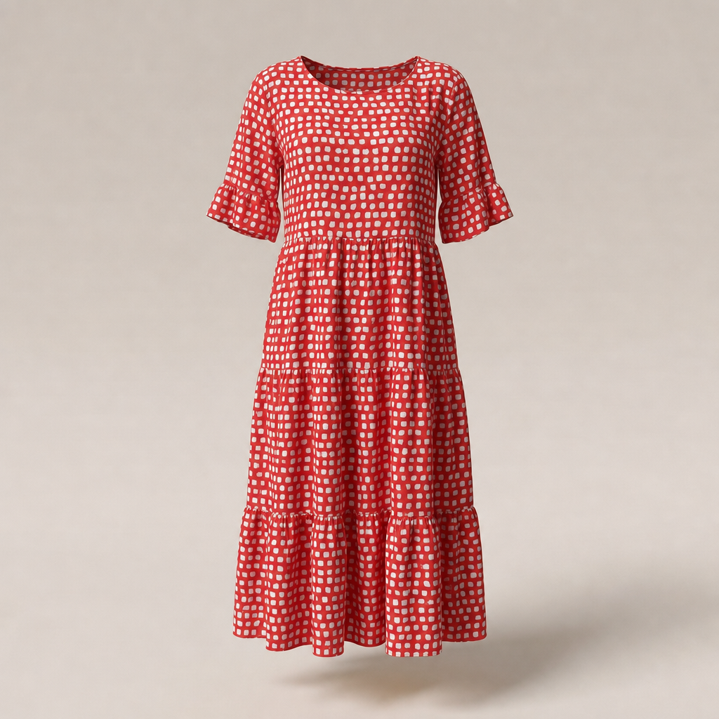 LIVIA elegancka sukienka midi
