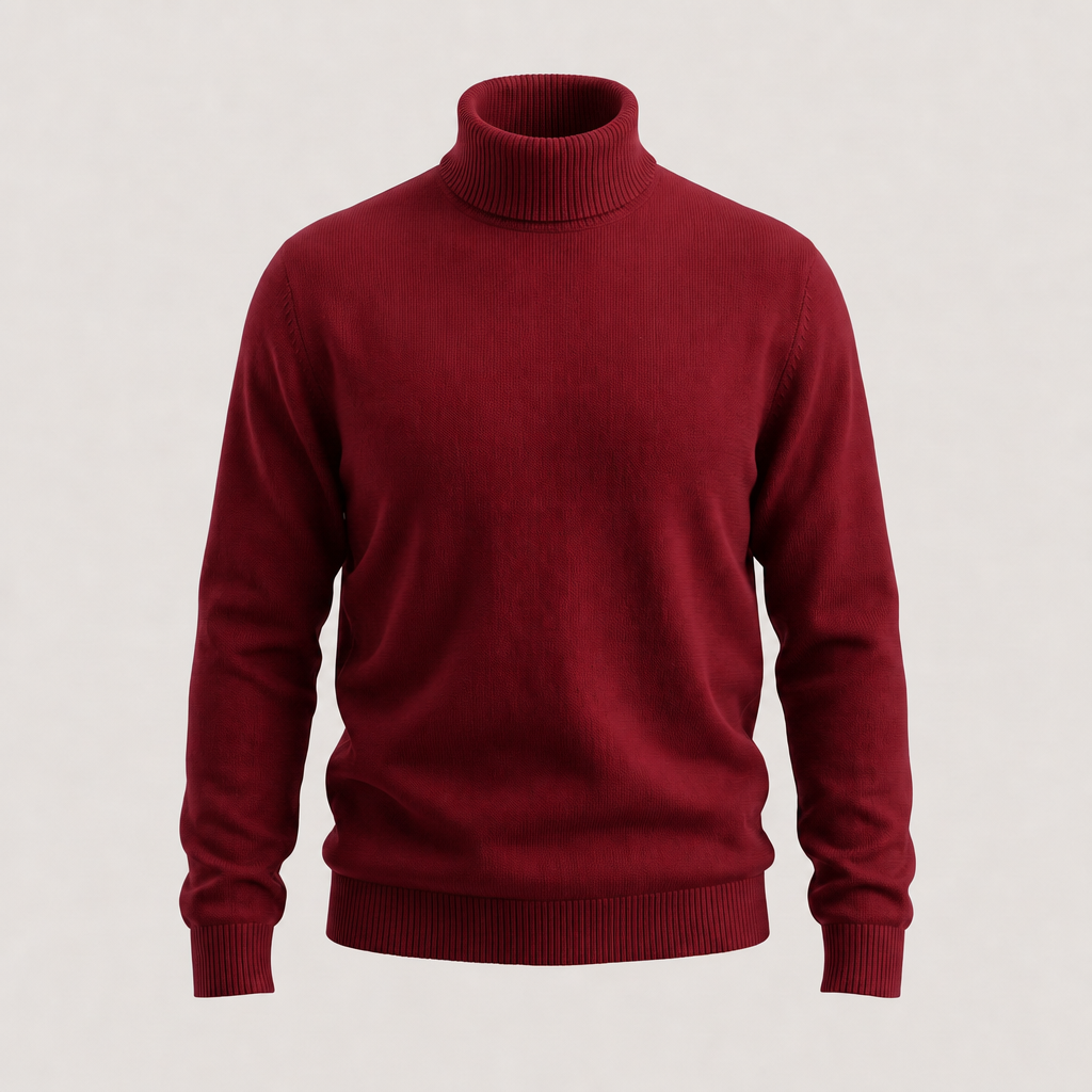 NORTHPEAK golf z wełny merino