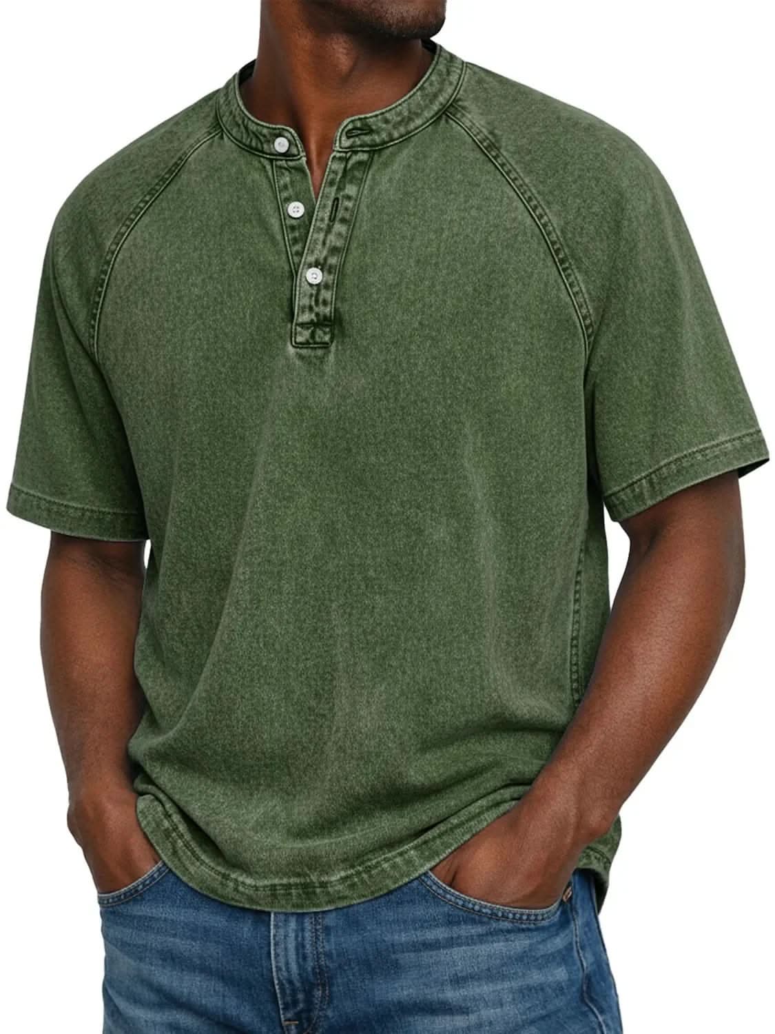 Arthur – swobodna koszulka henley