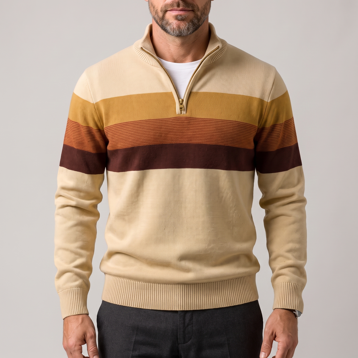 Lorven – sweter w paski
