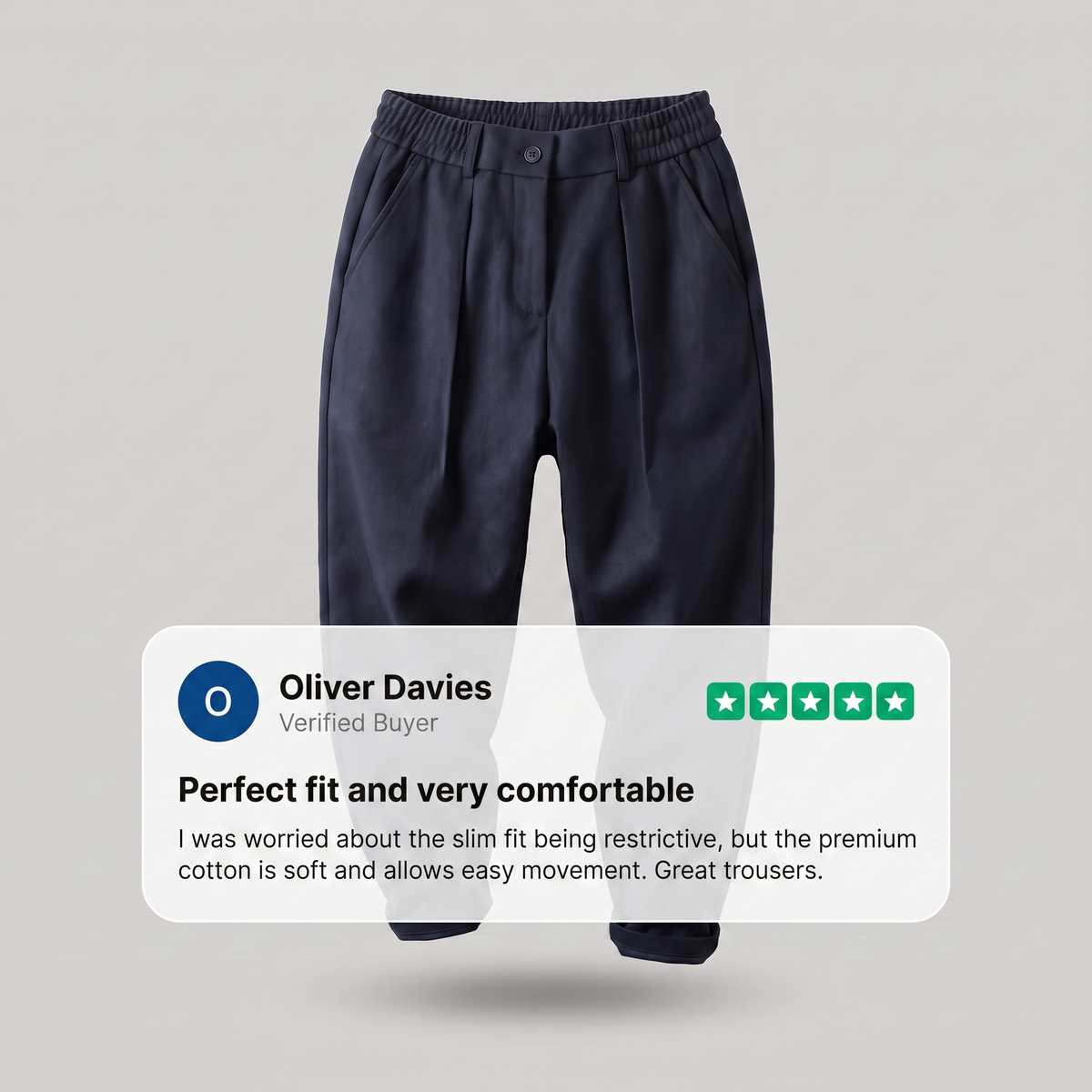 MODERN FIT MĘSKIE SPODNIE