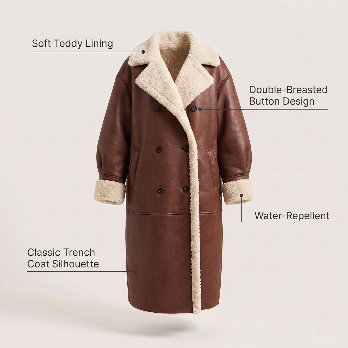 Monroe Luxury Teddy Coat