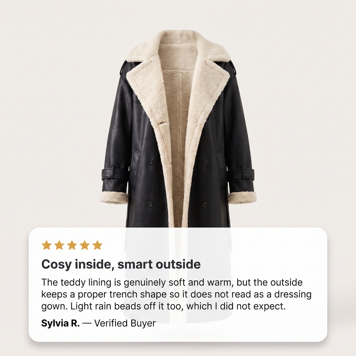 Monroe Luxury Teddy Coat