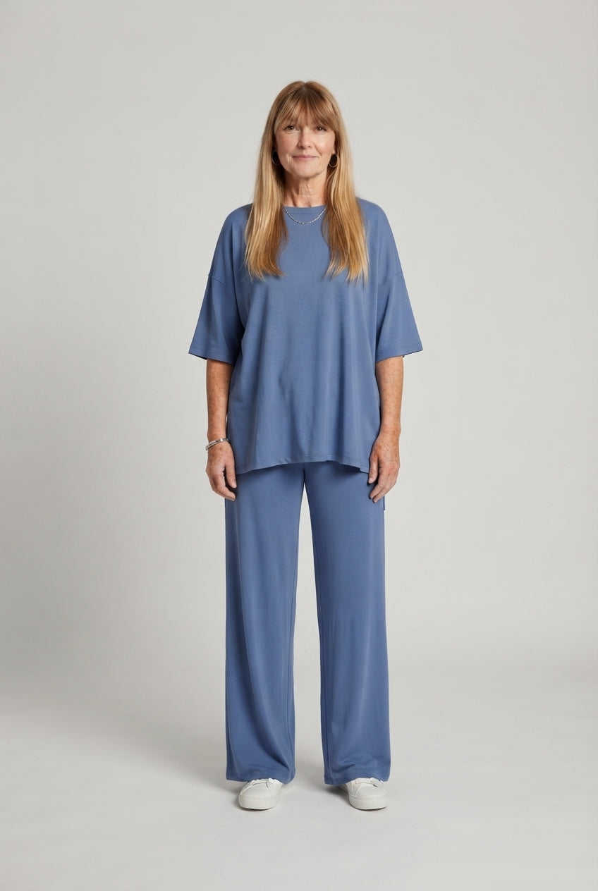 Adelina™ Elegancki Krój Oversize Komplet