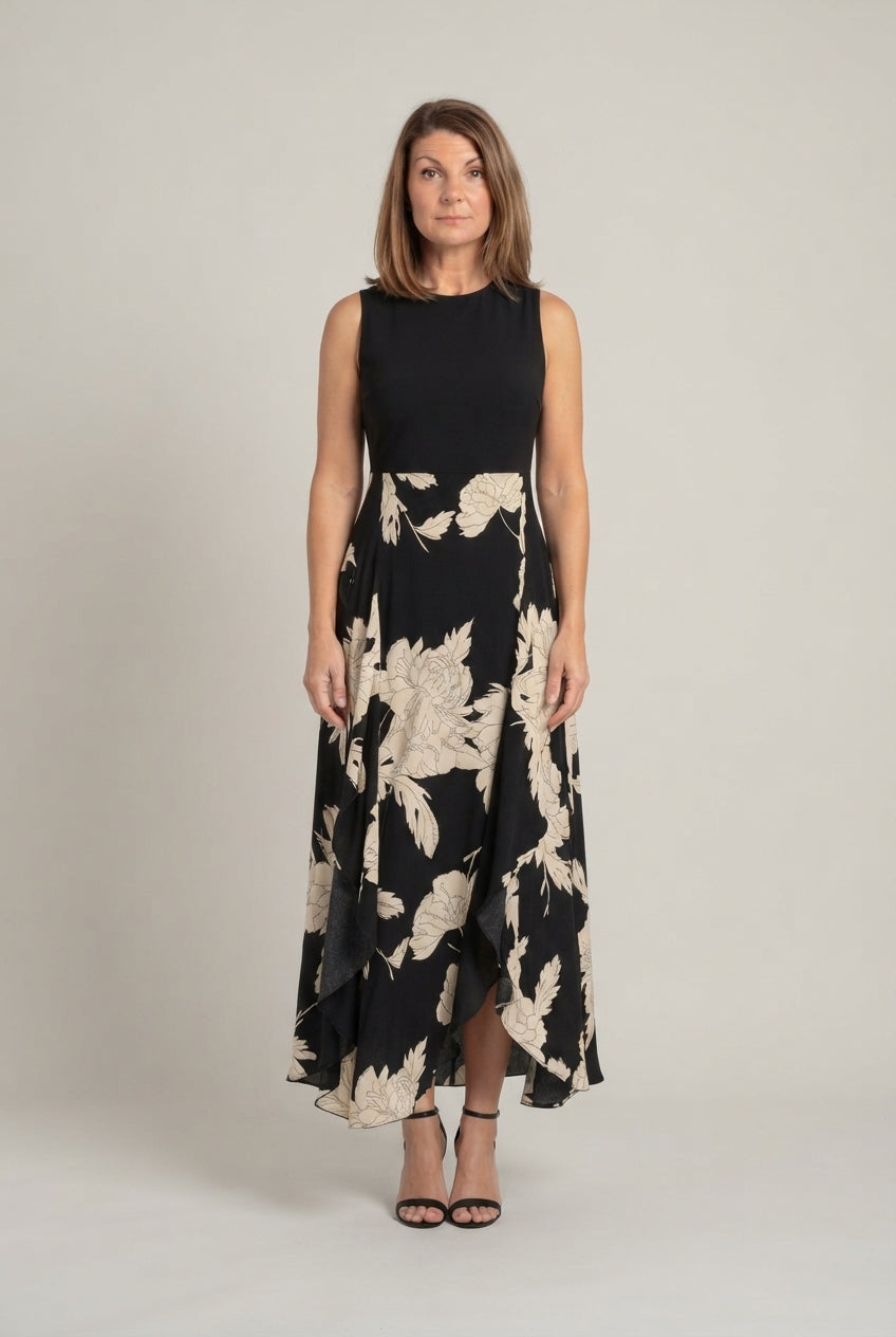 Elinora™ Elegancka Asymetryczna Sukienka Midi