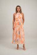 Aurora™ Elegancka Halterowa Maxi Sukienka