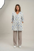 Grazia™ Elegancka Kwiatowa Bluzka