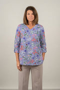 Amelia™ Elegancka Kwiatowa Bluzka