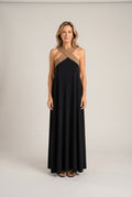 Delia™ Elegancka Kopertowa Sukienka Maxi