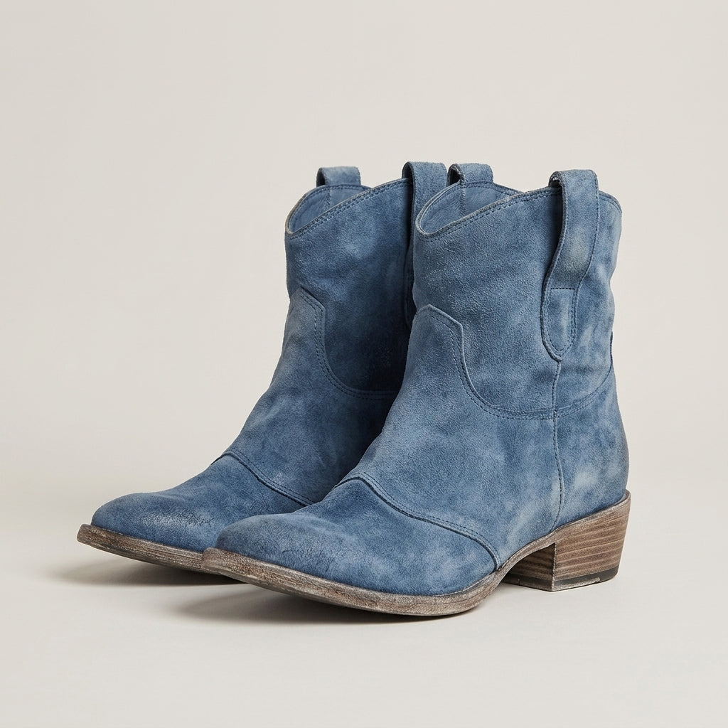 Vela™ Eleganckie Westernowe Botki Wsuwane