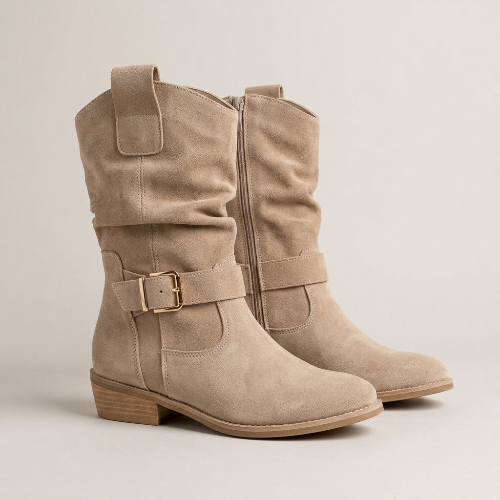 Rosamund™ Eleganckie Kowbojskie Zimowe Botki