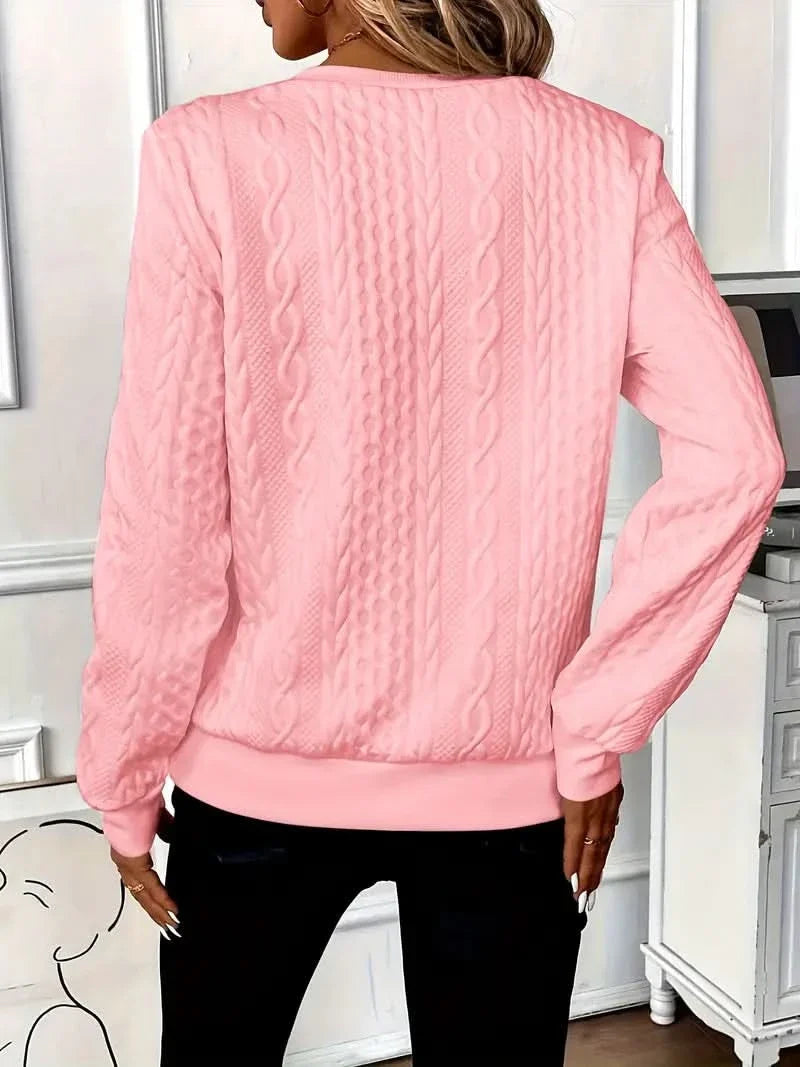 Amy | Sweter z zamkiem