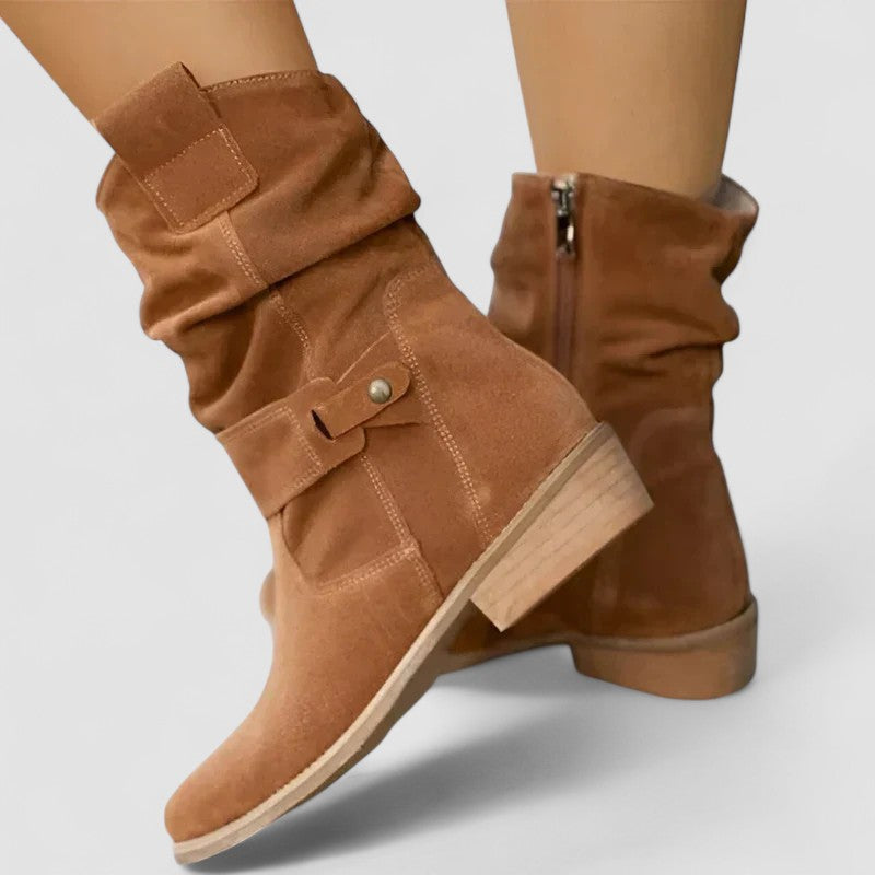 Rosamund™ Eleganckie Kowbojskie Zimowe Botki