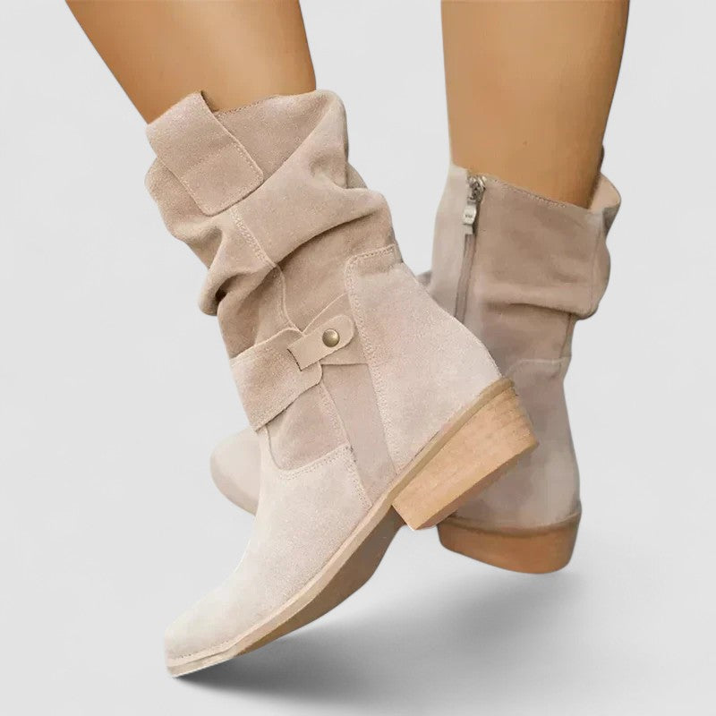 Rosamund™ Eleganckie Kowbojskie Zimowe Botki