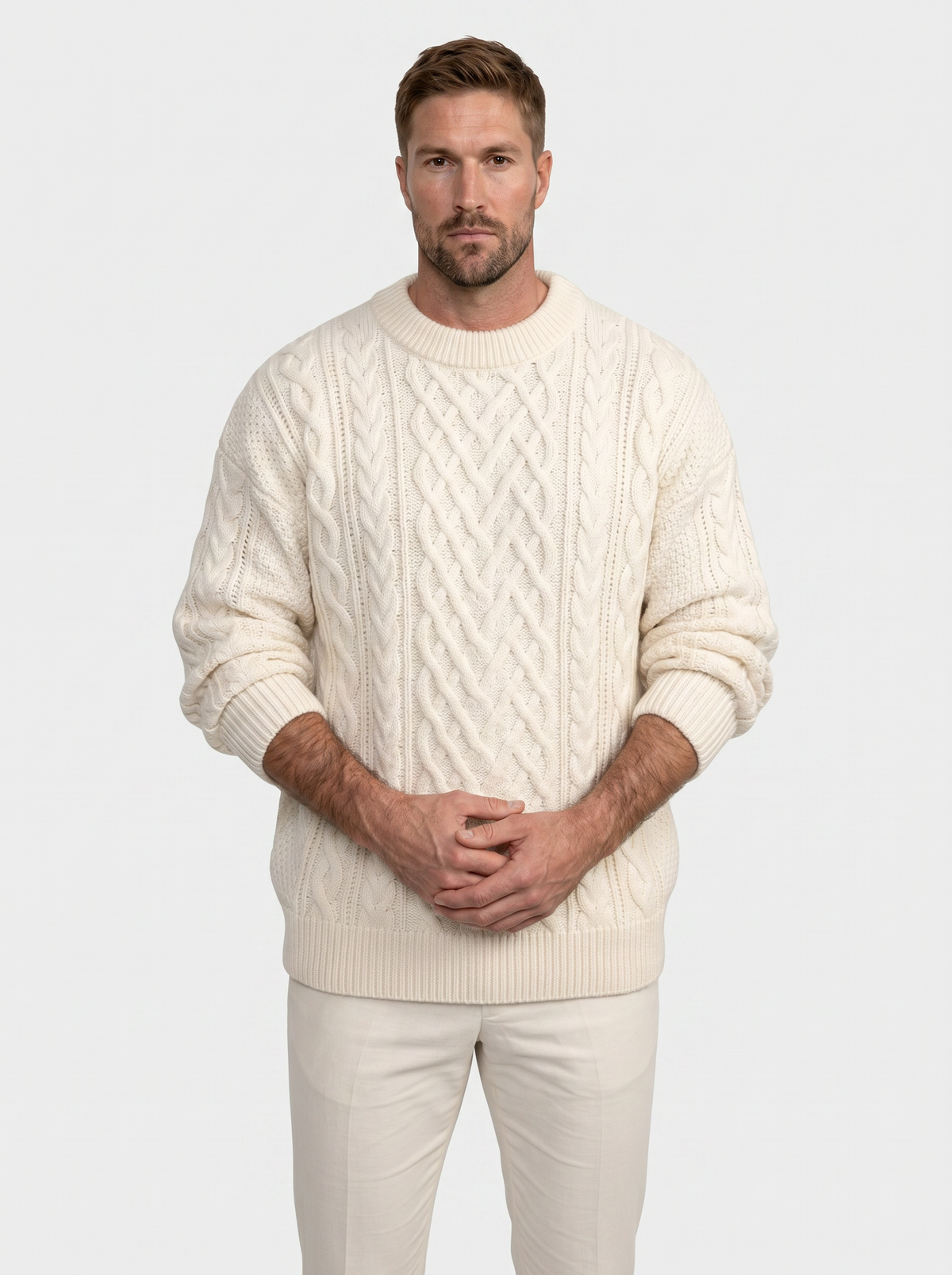 Flaminia™ Refined Pleciony Sweter