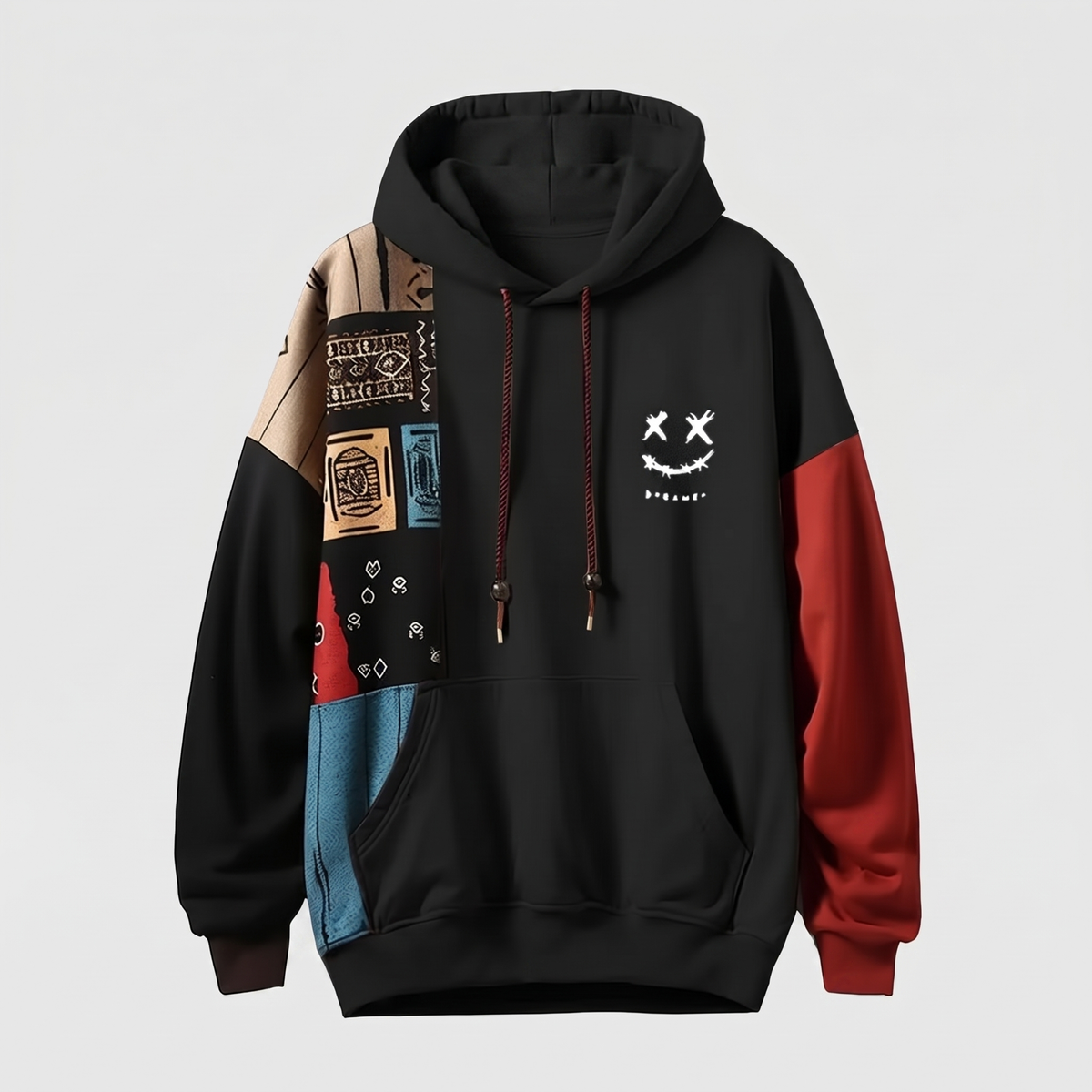Riot Bluza z Kontrastem