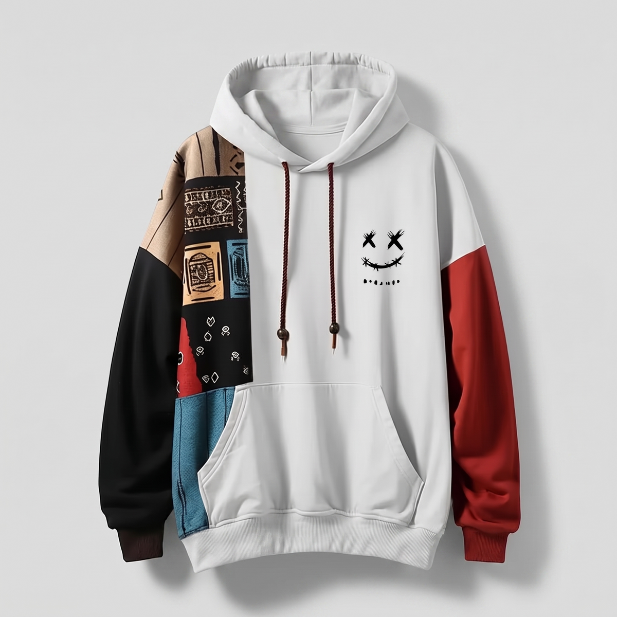 Riot Bluza z Kontrastem