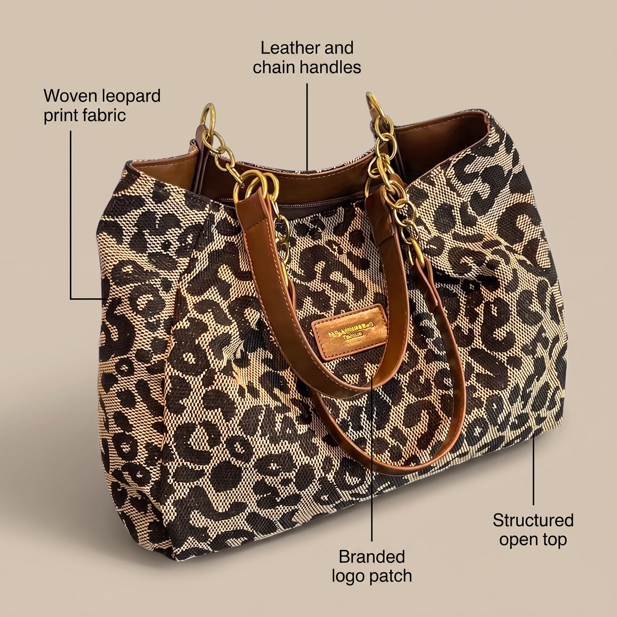 Savanna Print Torebka