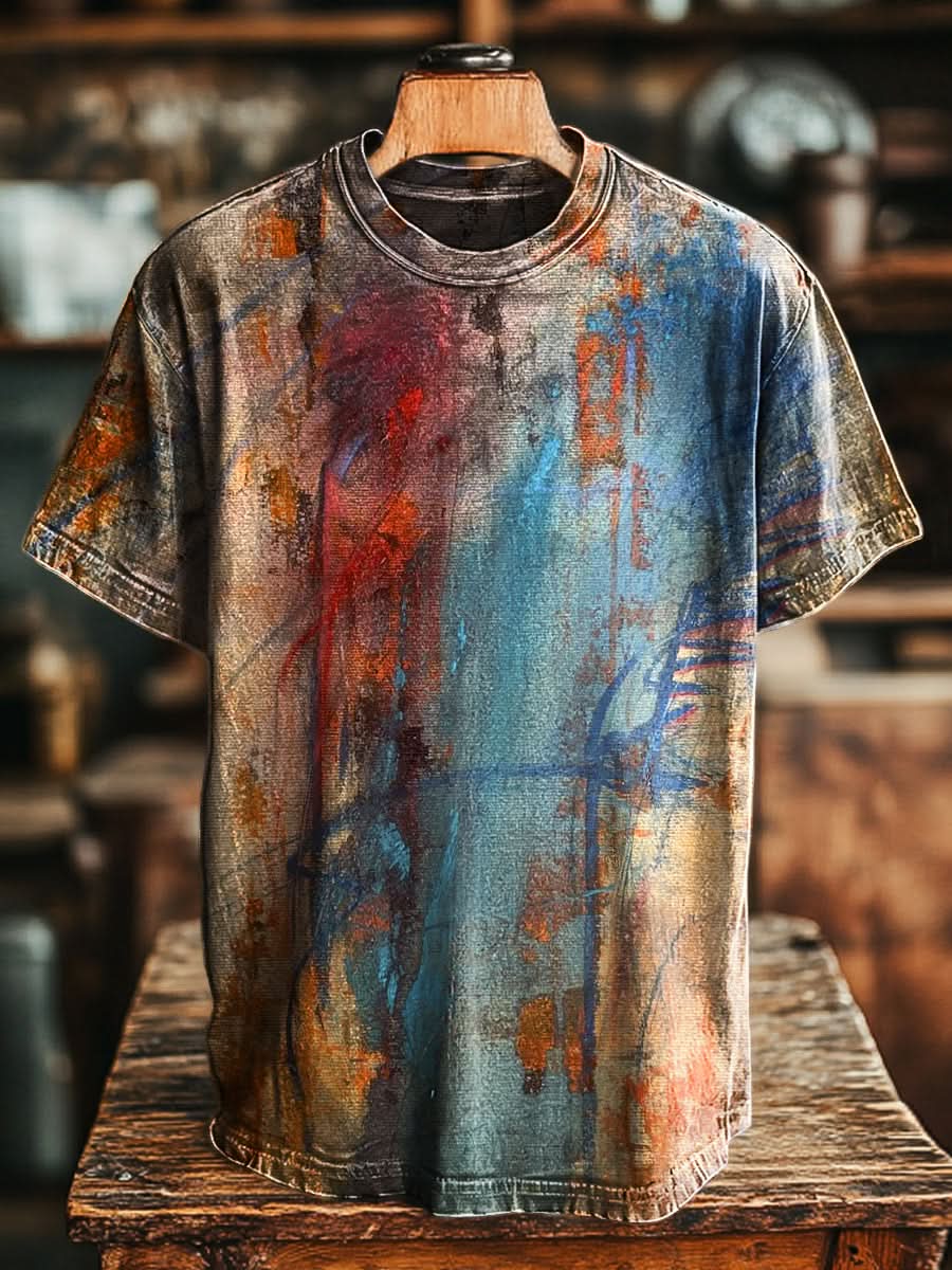 TRENTHAM T-SHIRT Z MIEJSKIM NADRUKIEM