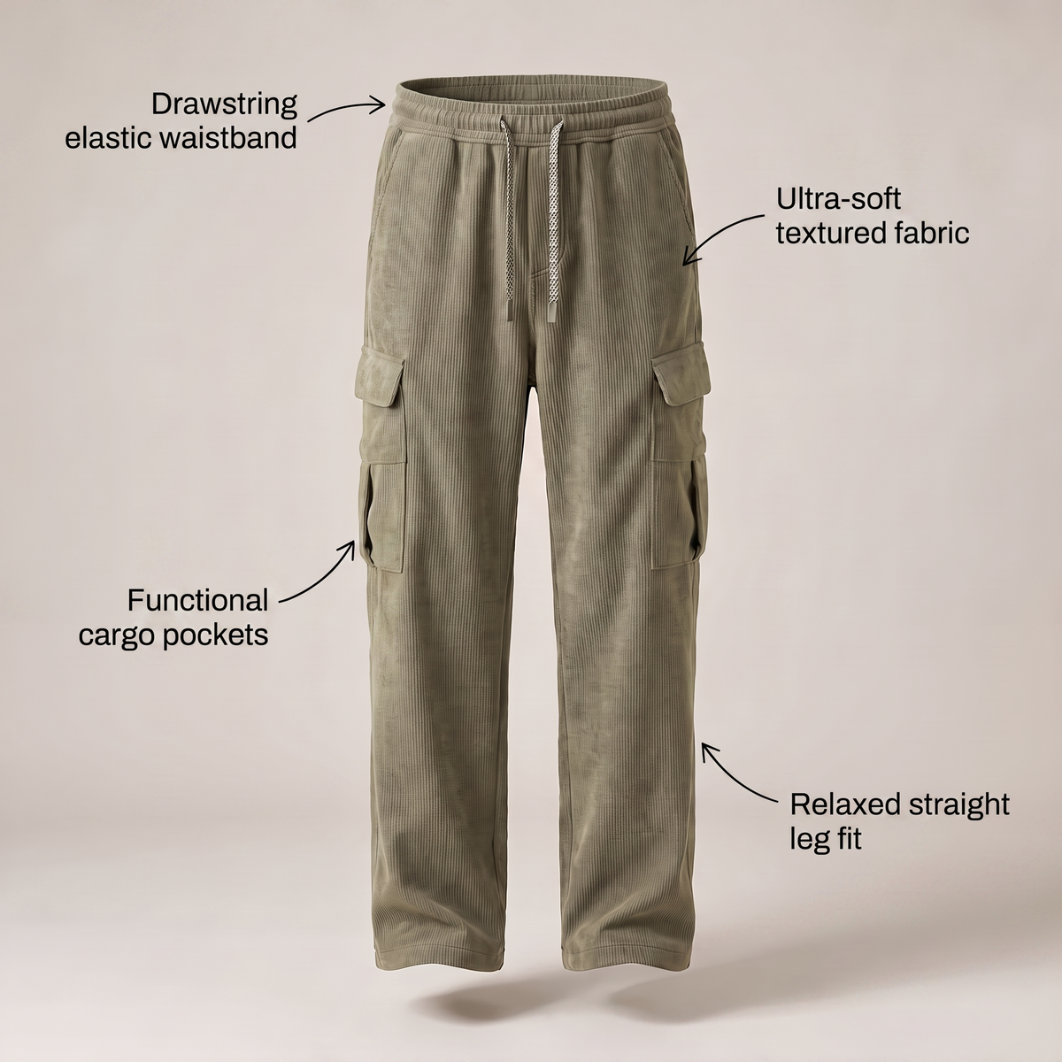 StreetFlex Spodnie Cargo