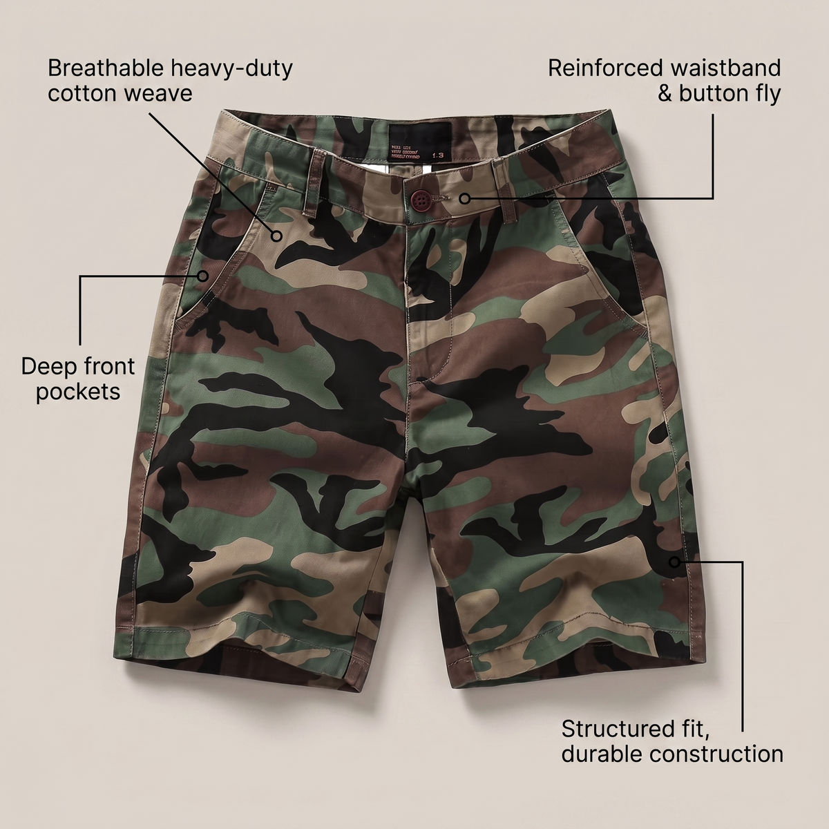 TACTICAL FLEX Szorty