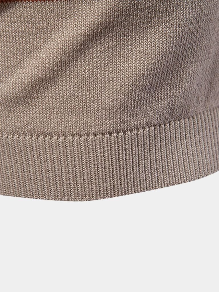 Ada™ Elegancka W Paski Koszulka Polo